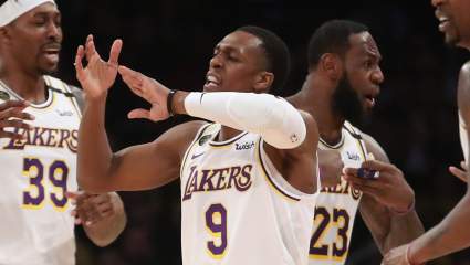 Lakers Provide Important Update on Status of Rajon Rondo
