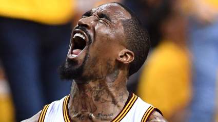 J.R. Smith Provides First-Look in Lakers Gear