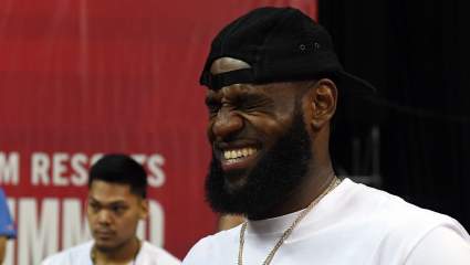Lakers Star LeBron James Butt of NBA Bubble Food Jokes