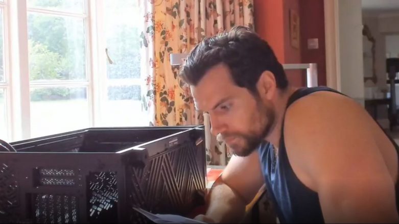 WATCH: Henry Cavill Builds PC, Shows Off 'All The Parts' (VIDEO)