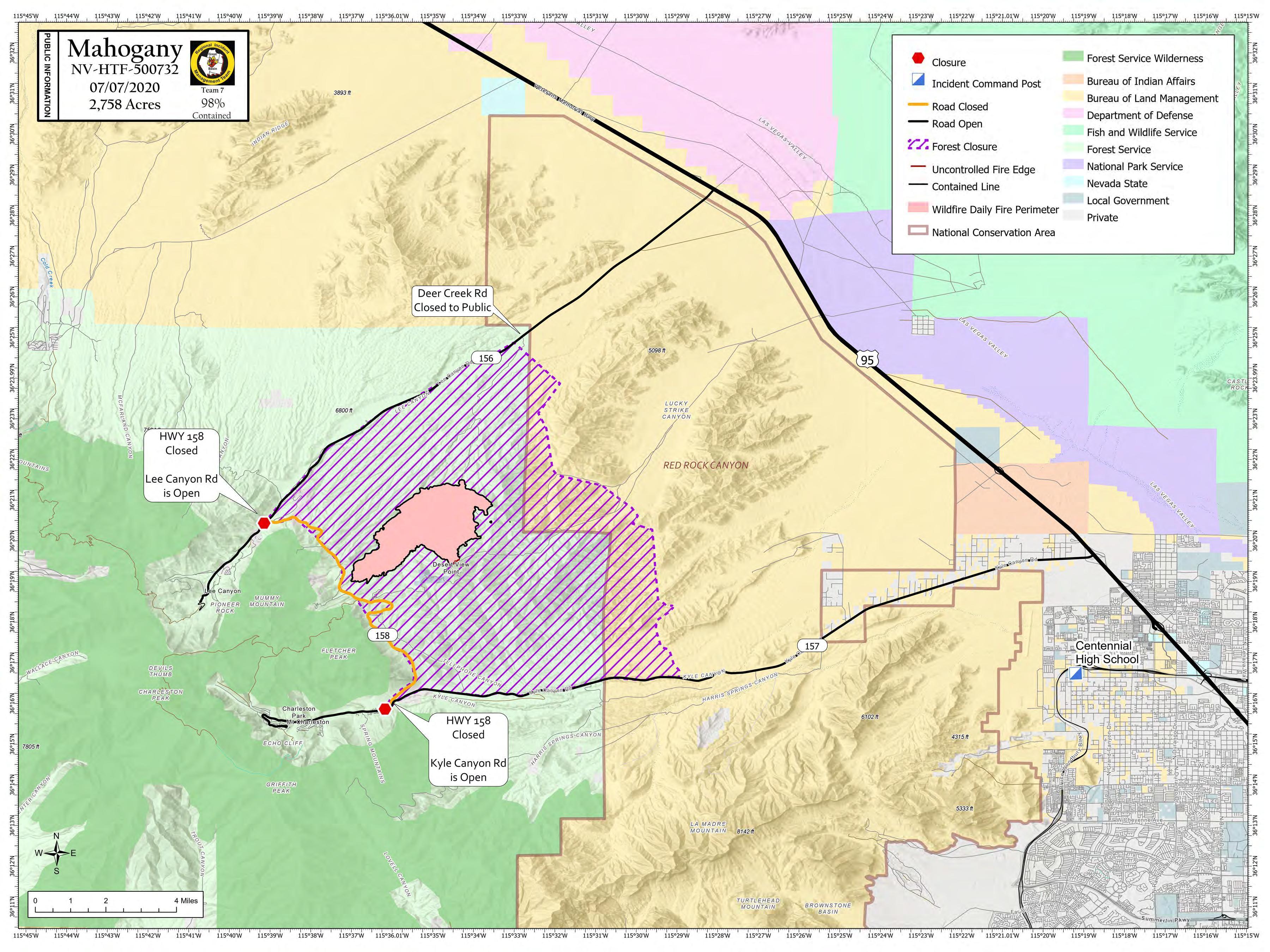 Nevada Fire Maps: Fires Near Me Today [July 7] | Heavy.com