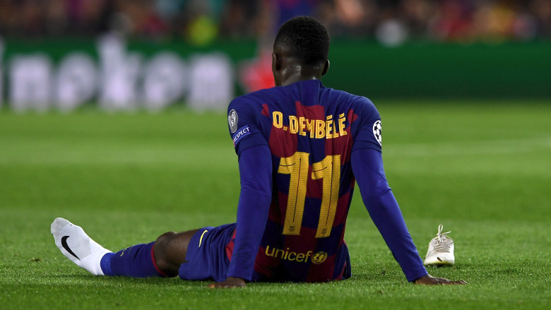 Barcelona Hit With Yet Another Ousmane Dembele Injury Blow