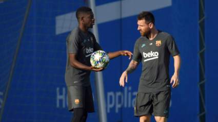 Barcelona Show Off Ousmane Dembele’s Training Return [WATCH]