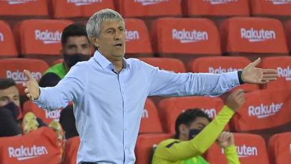 Barcelona ‘Openly Considering’ Sacking Quique Setien: Report