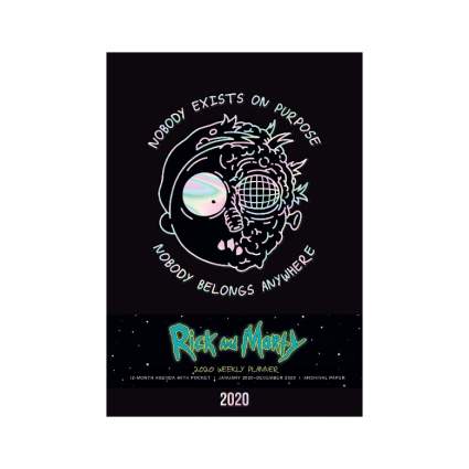 Rick and Morty 2020 Weekly Planner
