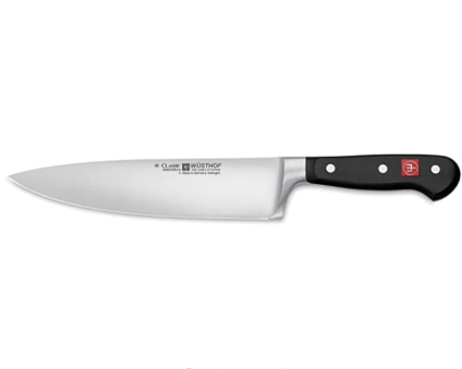 WÜSTHOF Classic 8 Inch Chef’s Knife,Black,8-Inch
