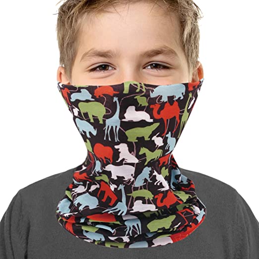 Tniy Face Cover,Cobra Kai Facial Protection,Reusable Mouth Cover for Adult Kid