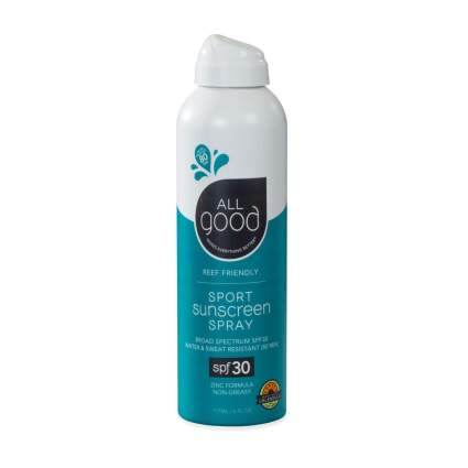 All Good Sport Coral Reef Safe Mineral Sunscreen Spray