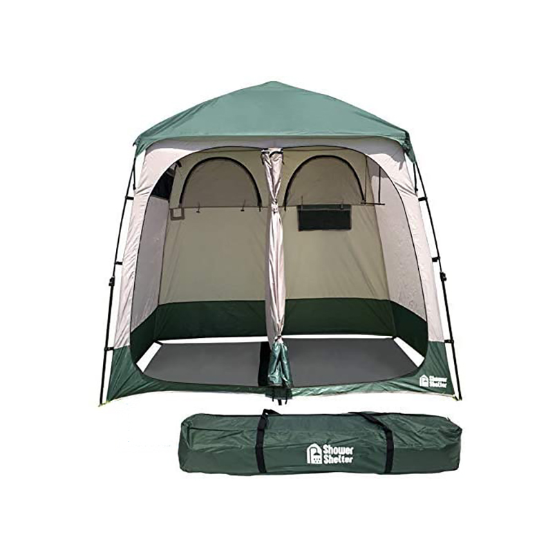 Pop Up Privacy Tent anngrowy Shower Tent Portable Outdoor Camping Bathroom Toilet Tent Changing Dressing Room Privacy Shelters Room for Hiking and Beach UPF 40 Waterproof with Carry Bag 