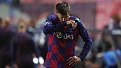 Gerard Pique Says Barcelona Hit ‘Rock Bottom’ Against Bayern