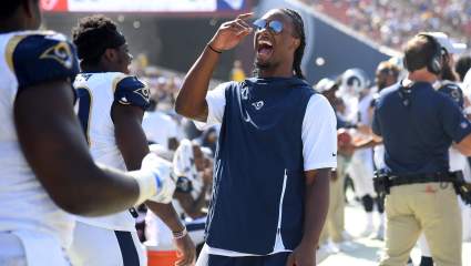 Todd Gurley, Brian Hill Busting Moves in Training Camp [WATCH]