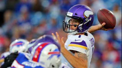 Vikings Blow Lucrative Game Check on QB That Never Dressed vs. Packers