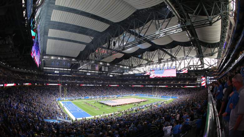 lions first game at ford field