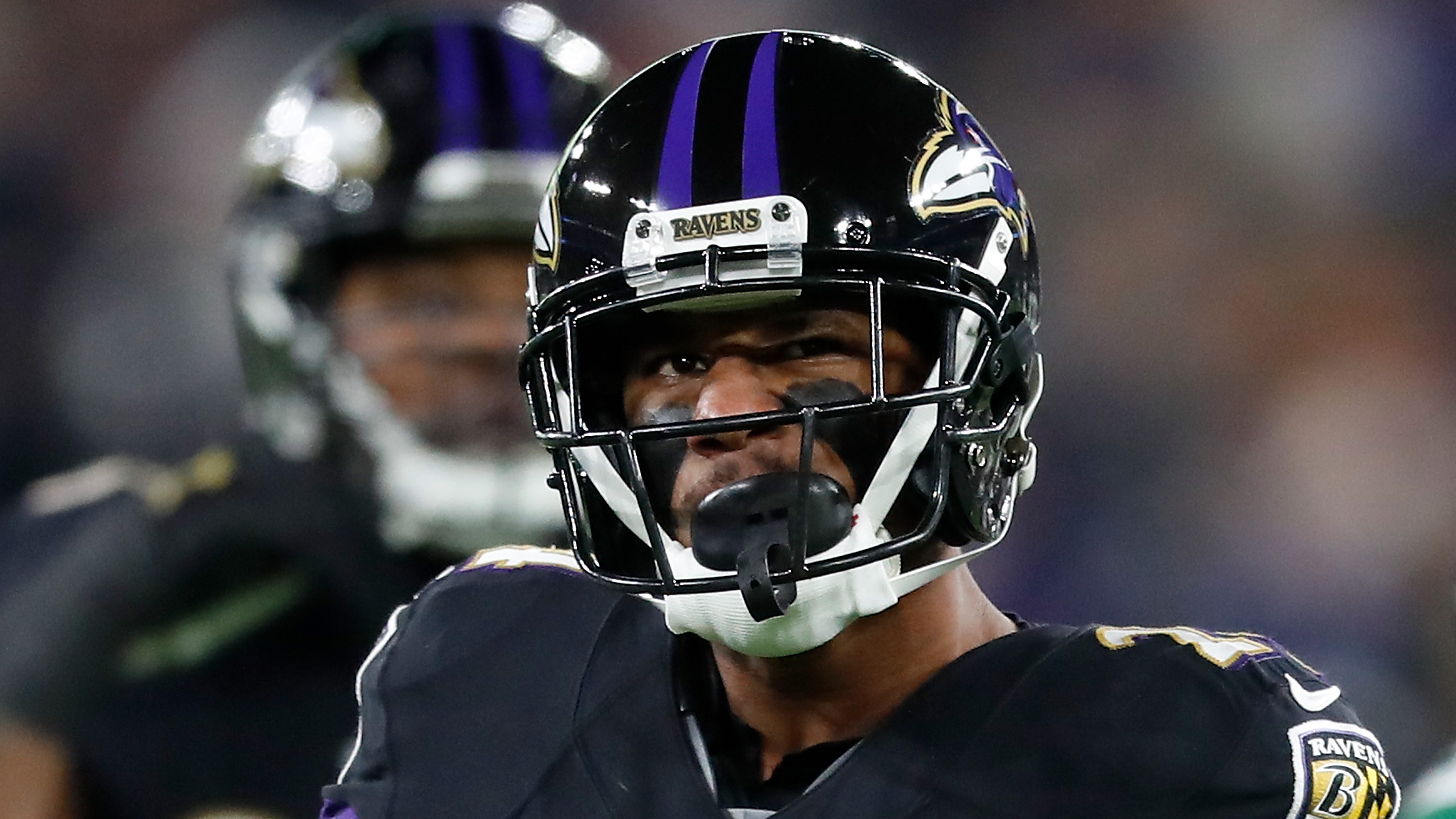 Ravens’ Marcus Peters Pegged to Lead NFL in Interceptions