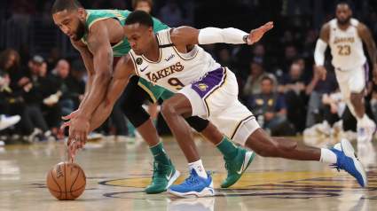 Lakers Cryptic on Rajon Rondo Upcoming Status
