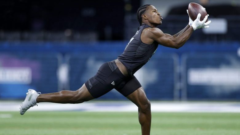 Giants' Darnay Holmes "has a long, long way to go"