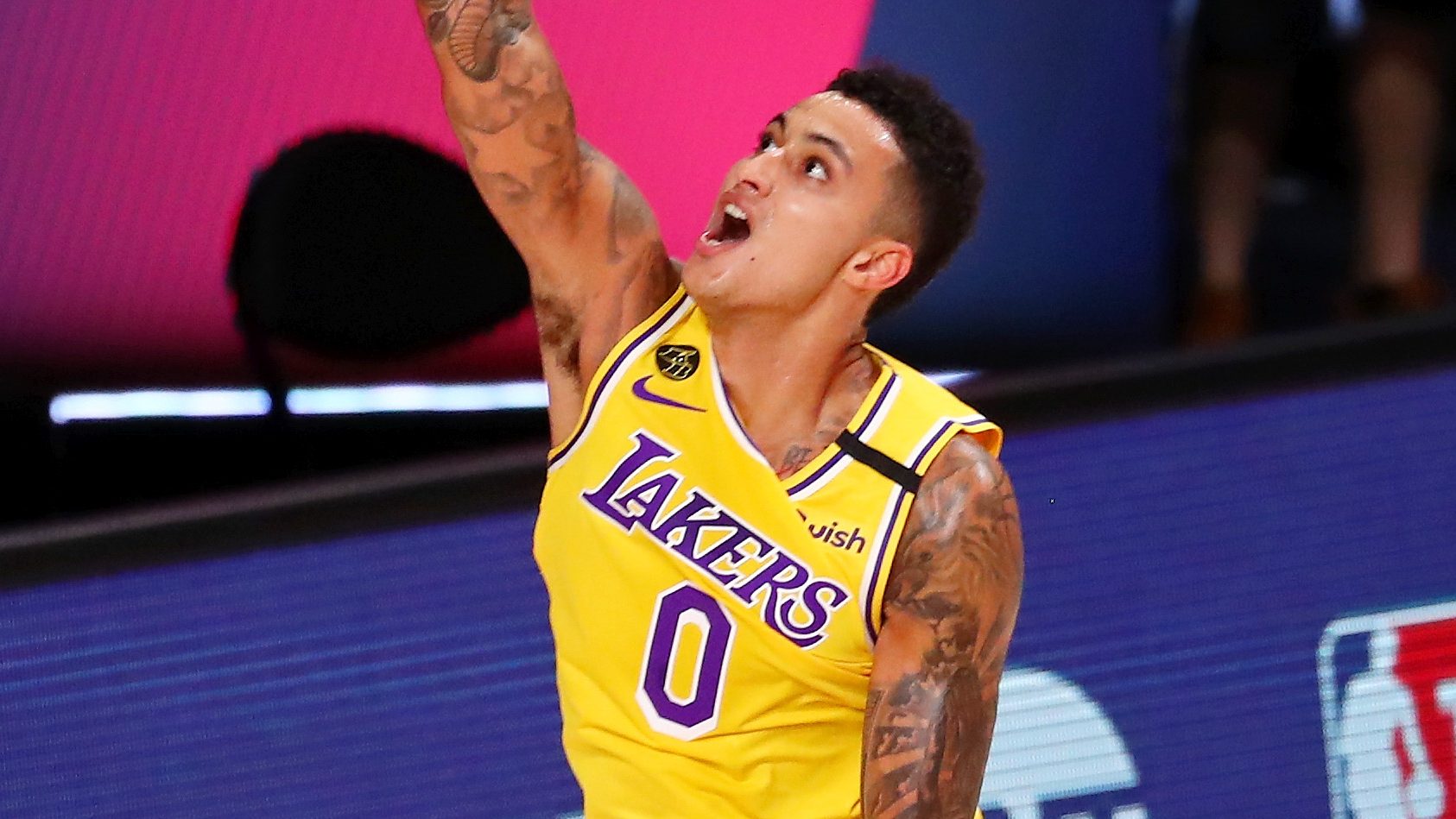 Lakers Forward Kyle Kuzma Speaks Up on Bubble Guests | Heavy.com