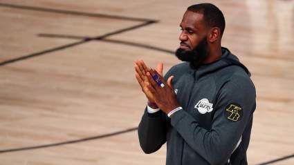 Lakers Star LeBron James Takes Hilarious Shot at His Bald Spot