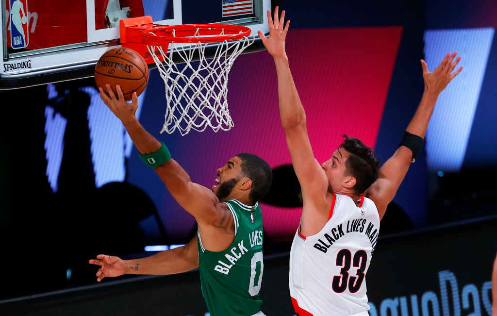 Celtics Enes Kanter Reveals Story Behind Jayson Tatum S Haircut Heavy Com