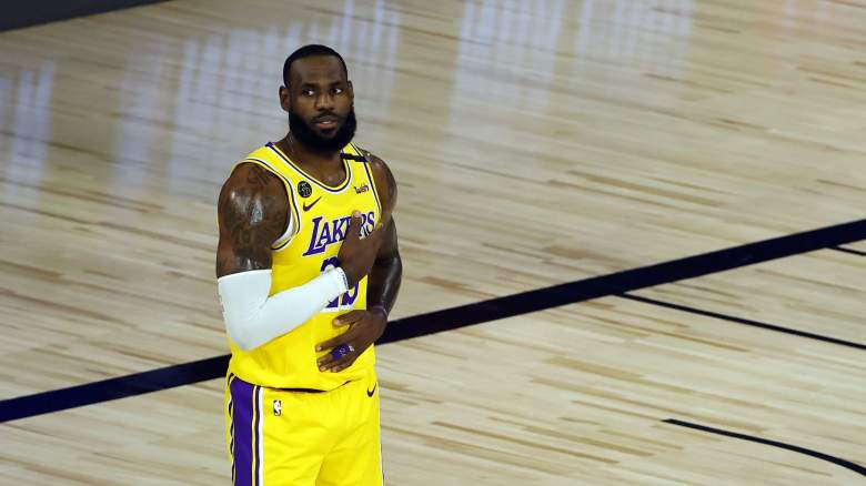 LeBron James, a lonely Laker
