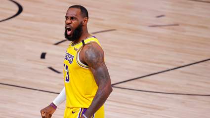 Video of LeBron James Going Berserk on Sideline Sparks Viral Reaction