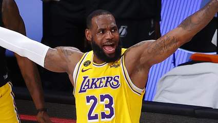 Lakers Star LeBron James Makes Fun of Himself for Viral Moment