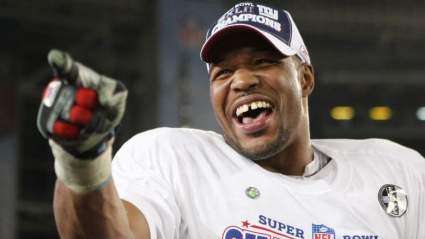 All-Pro Shades Michael Strahan’s Sack Record: ‘I Don’t Think That’s Hard to Get’