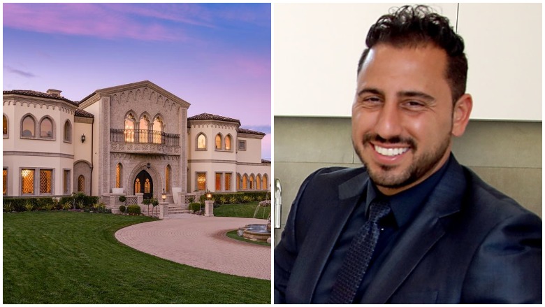 INSIDE A $60 MILLION CLIFF SIDE MANSION, JOSH ALTMAN, REAL ESTATE