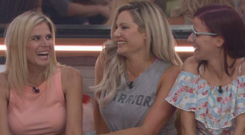 Keesha, Janelle and Nicole A. on the premiere of Big Brother All-Stars season 22.
