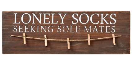 Lonely Socks Sign
