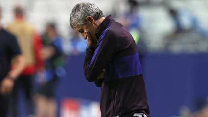 Barcelona Sack Manager Quique Setien After UCL Disaster
