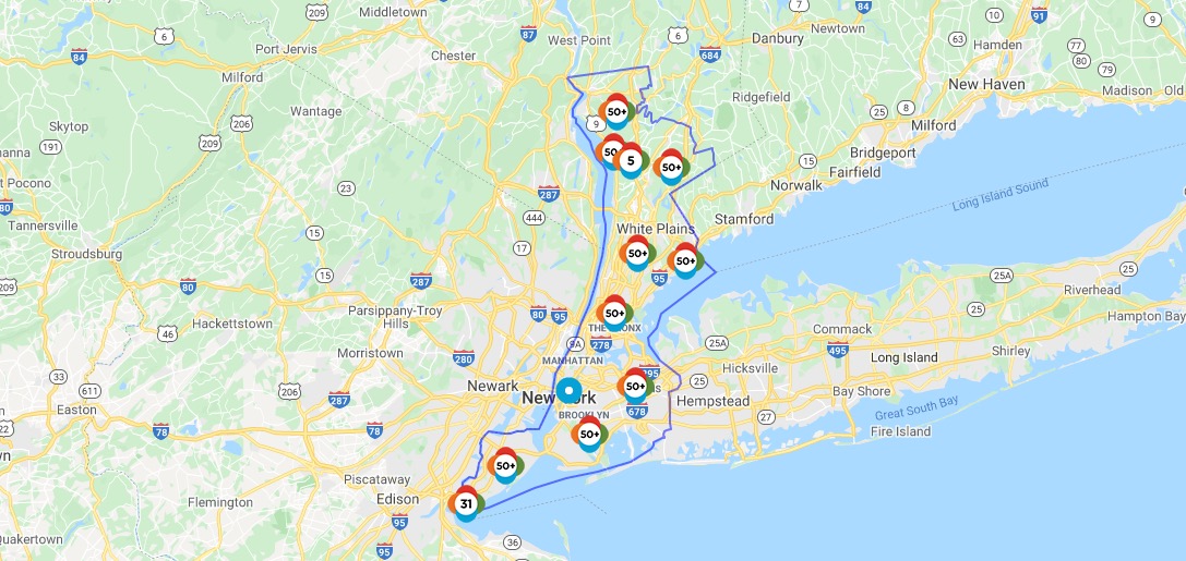 encore energy outage map