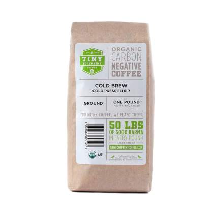 Tiny Footprint Coffee Organic Cold Brew Cold Press Elixir