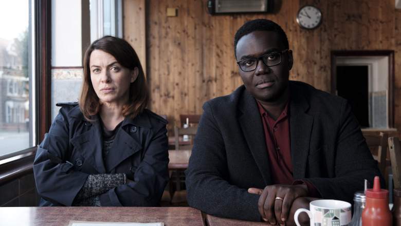 Eve Myles as Lola and Babou Ceesay as Jackson in We Hunt Together