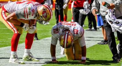 49ers Star Gives Encouraging Injury Update on Jimmy Garoppolo