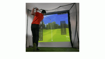 homecourse pro retractable golf impact screens