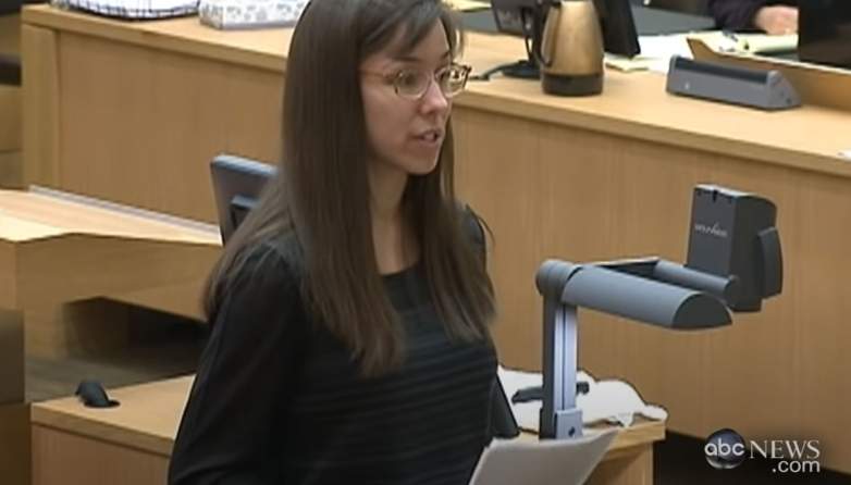 Jodi Arias at her trial