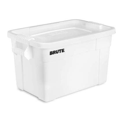 Rubbermaid Brute 20-Gallon Storage Tote with Lid