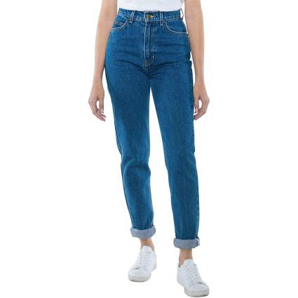 American Apparel High Waisted Mom Jeans