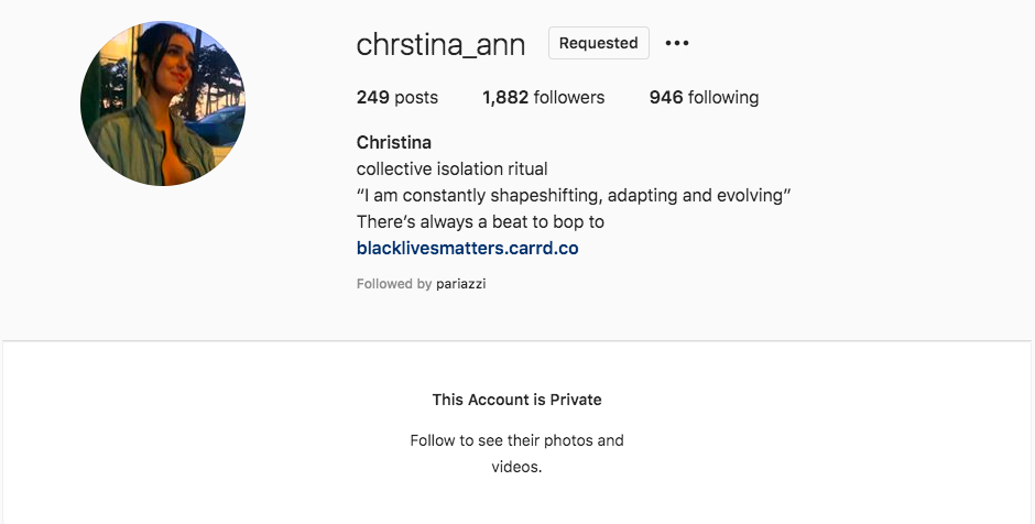 Christina fox instagram