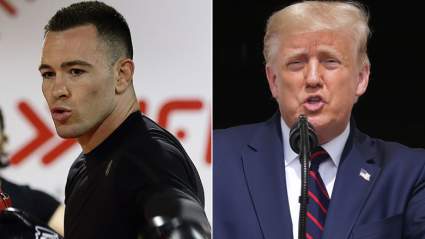 Colby Covington Responds To ‘Kiss’ of Donald Trump