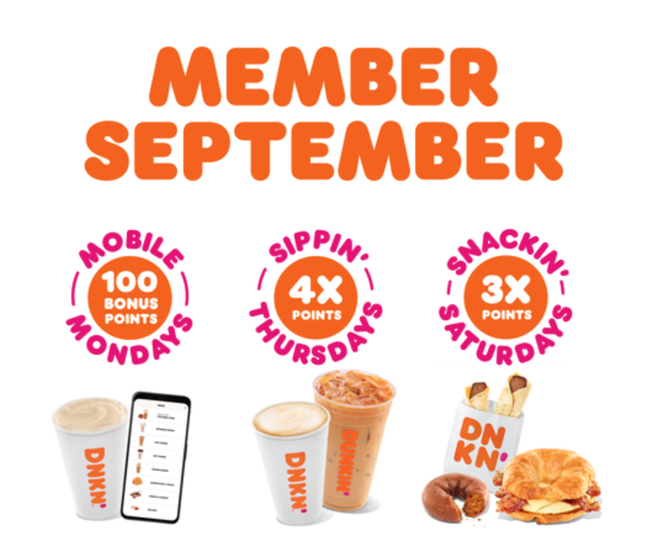 is dunkin donuts open on labor day 2020