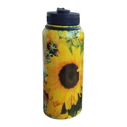 Sunflower water bottle