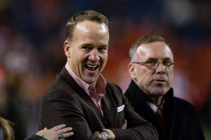 Why Was Peyton Manning Lingering at the Buccaneers Game?