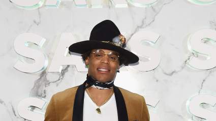 Patriots’ Cam Newton Rocks Eye-Popping Outfit in Seattle