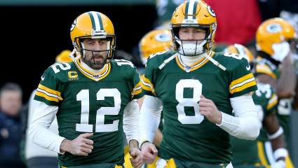 Aaron Rodgers Engaged in Hilarious Battle With Packers Backup [WATCH]