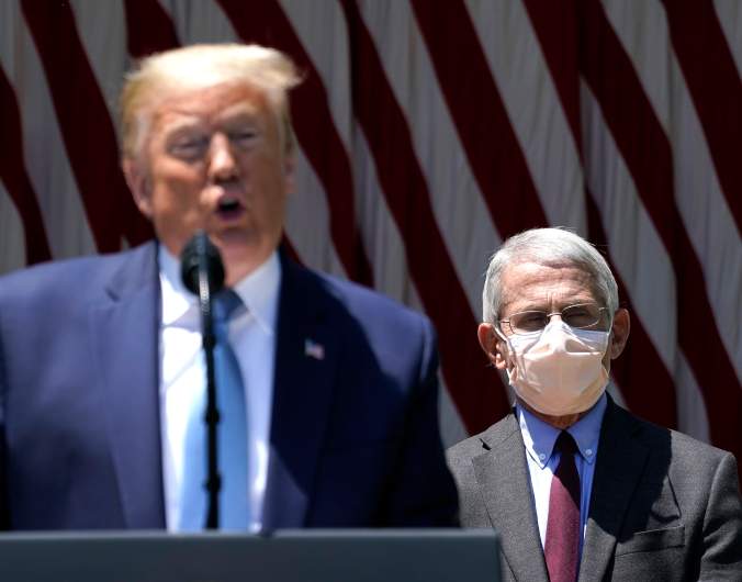 Trump and Fauci