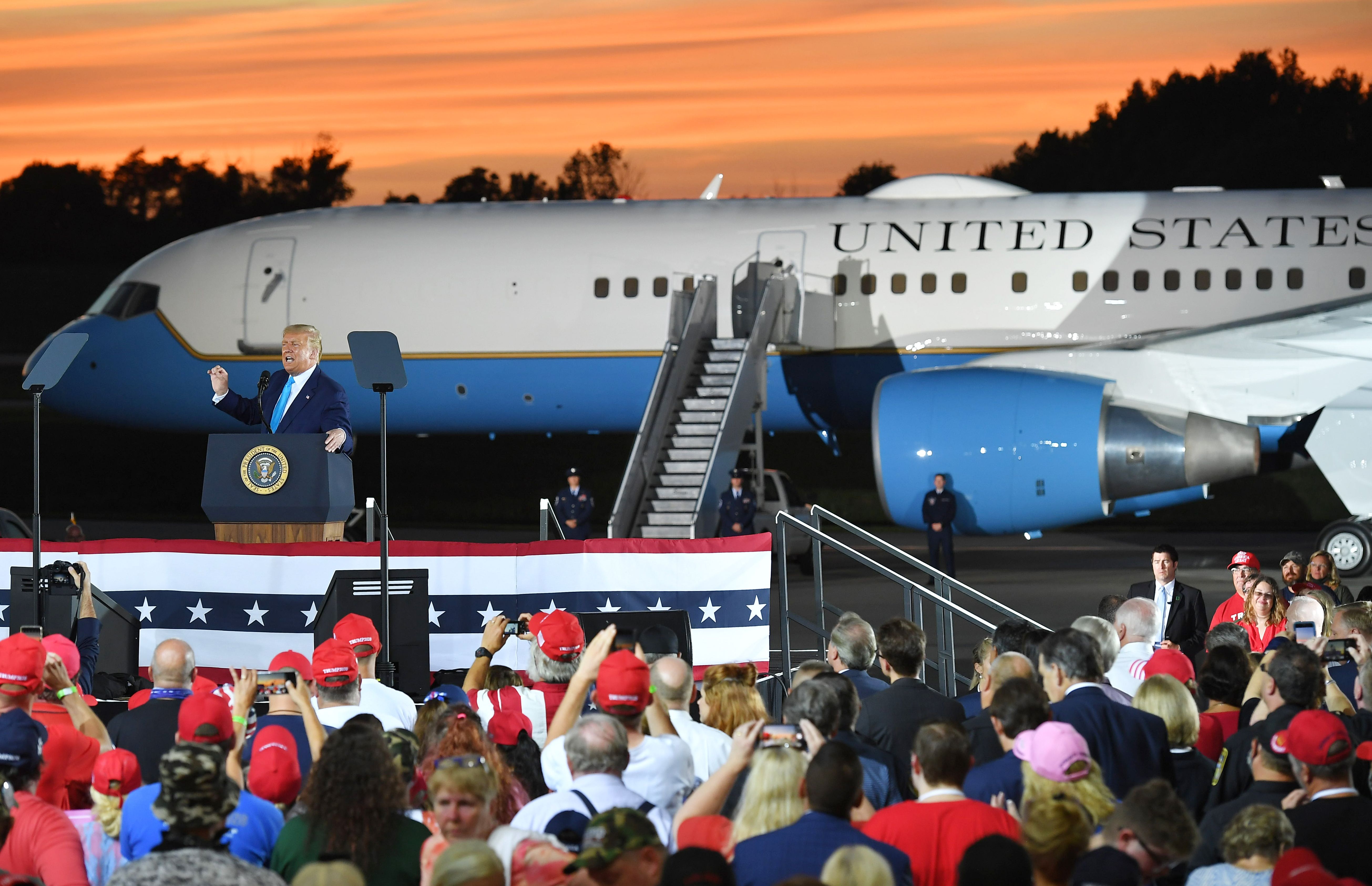 How Many Attended Trump S Pennsylvania Rally Latrobe Crowd Photos   GettyImages 1228332023 