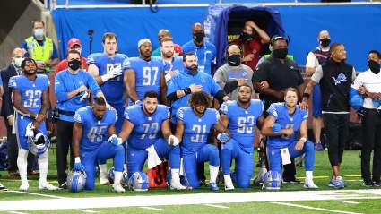 ‘That’s My Quarterback:’ Lions Defender Lauds Matthew Stafford Kneel