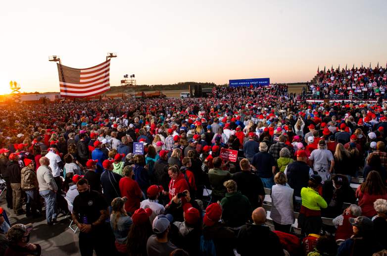 How Many Attended Trump’s Minnesota Rally? Bemidji Crowd Photos | Heavy.com